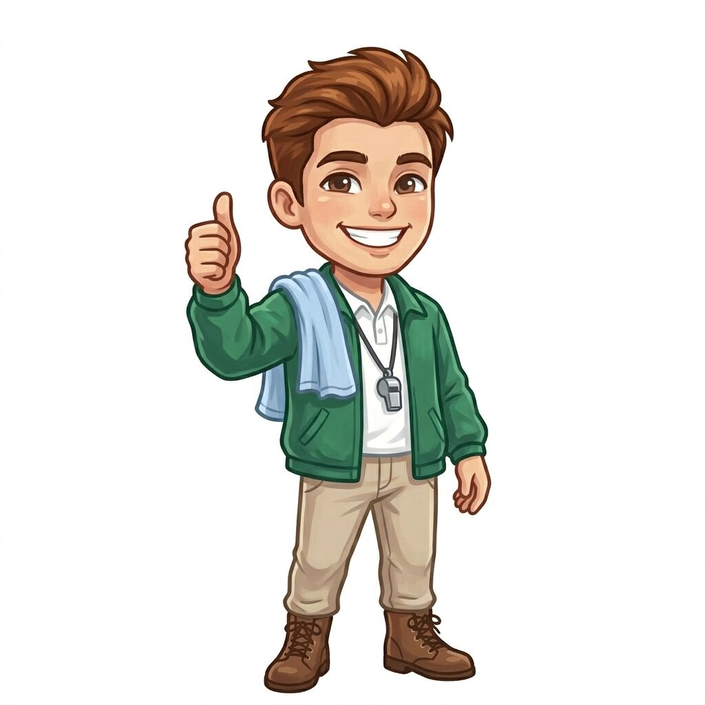 ENFJ（主人公）の男性キャラクターイメージ