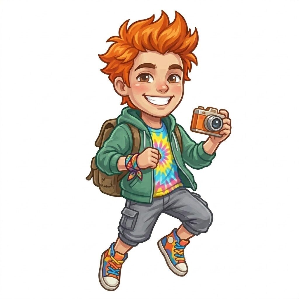 ENFP（運動家）の男性キャラクターイメージ