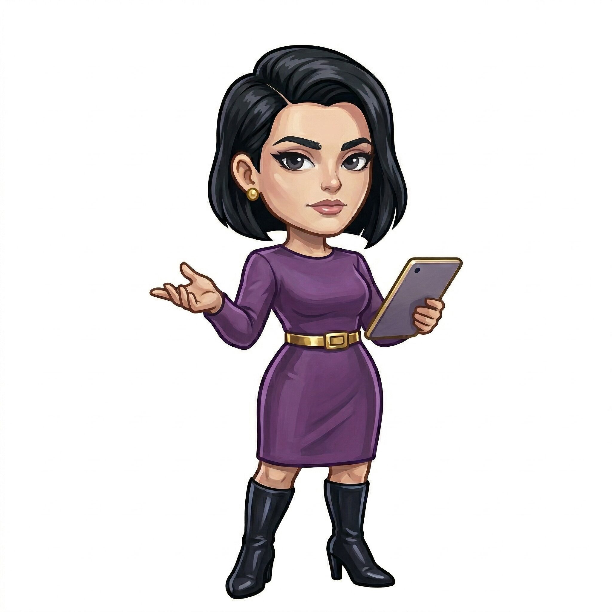 ENTJ（指揮官）の女性キャラクターイメージ