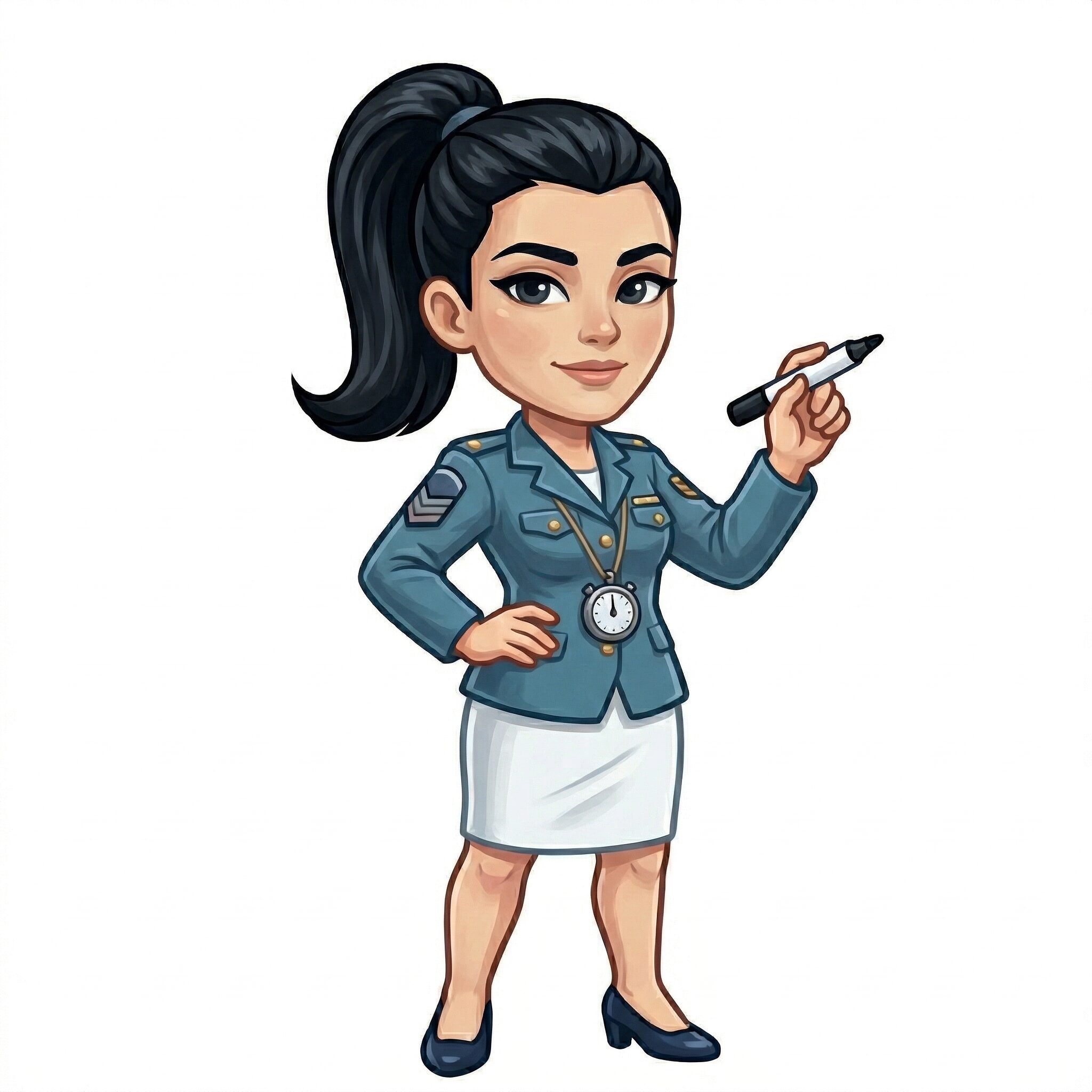 ESTJ（幹部）の女性キャラクターイメージ