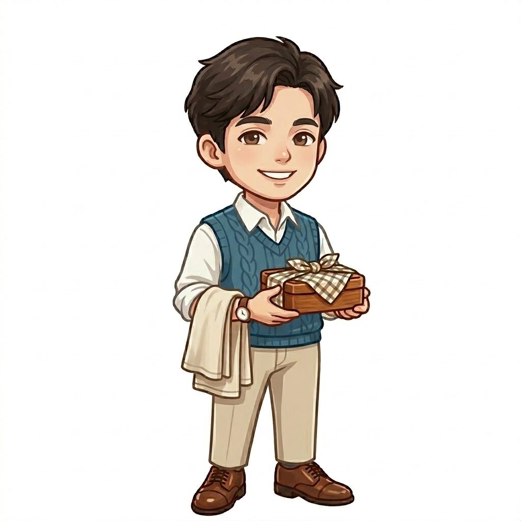 ISFJ（擁護者）の男性キャラクターイメージ