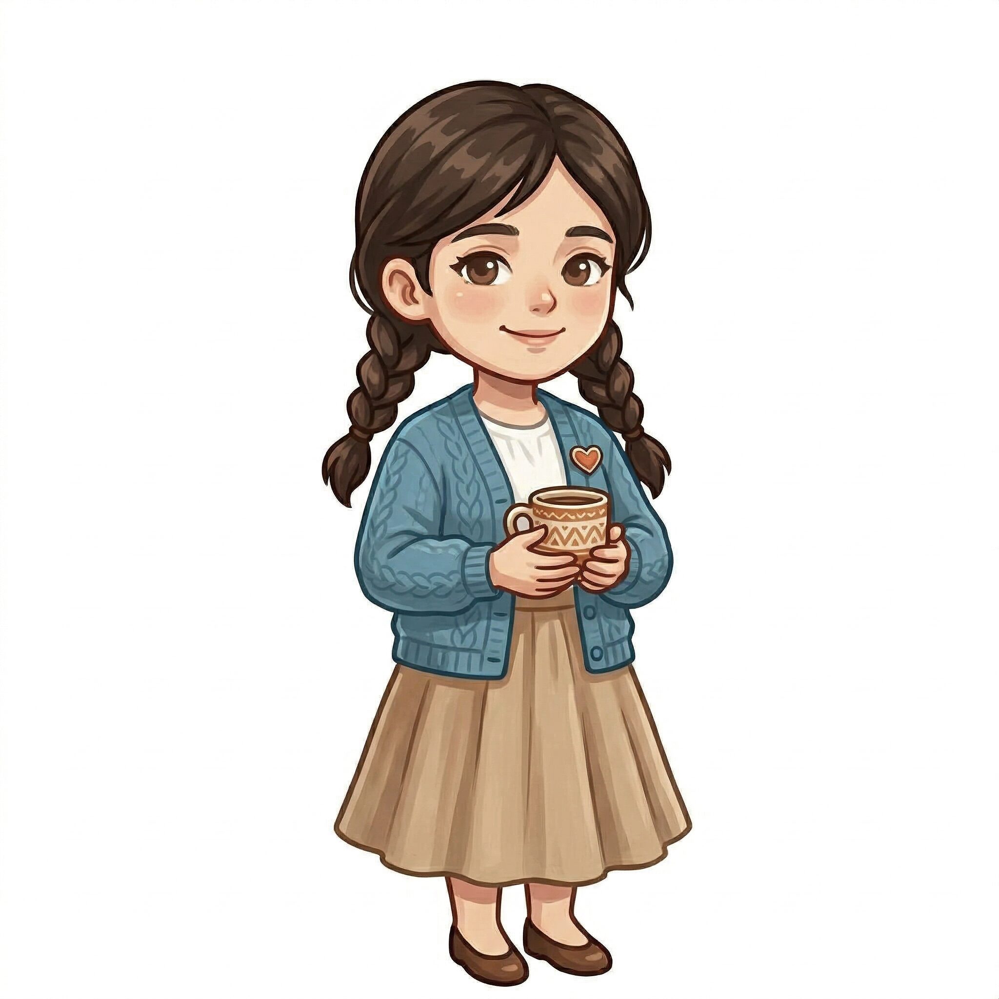 ISFJ（擁護者）の女性キャラクターイメージ