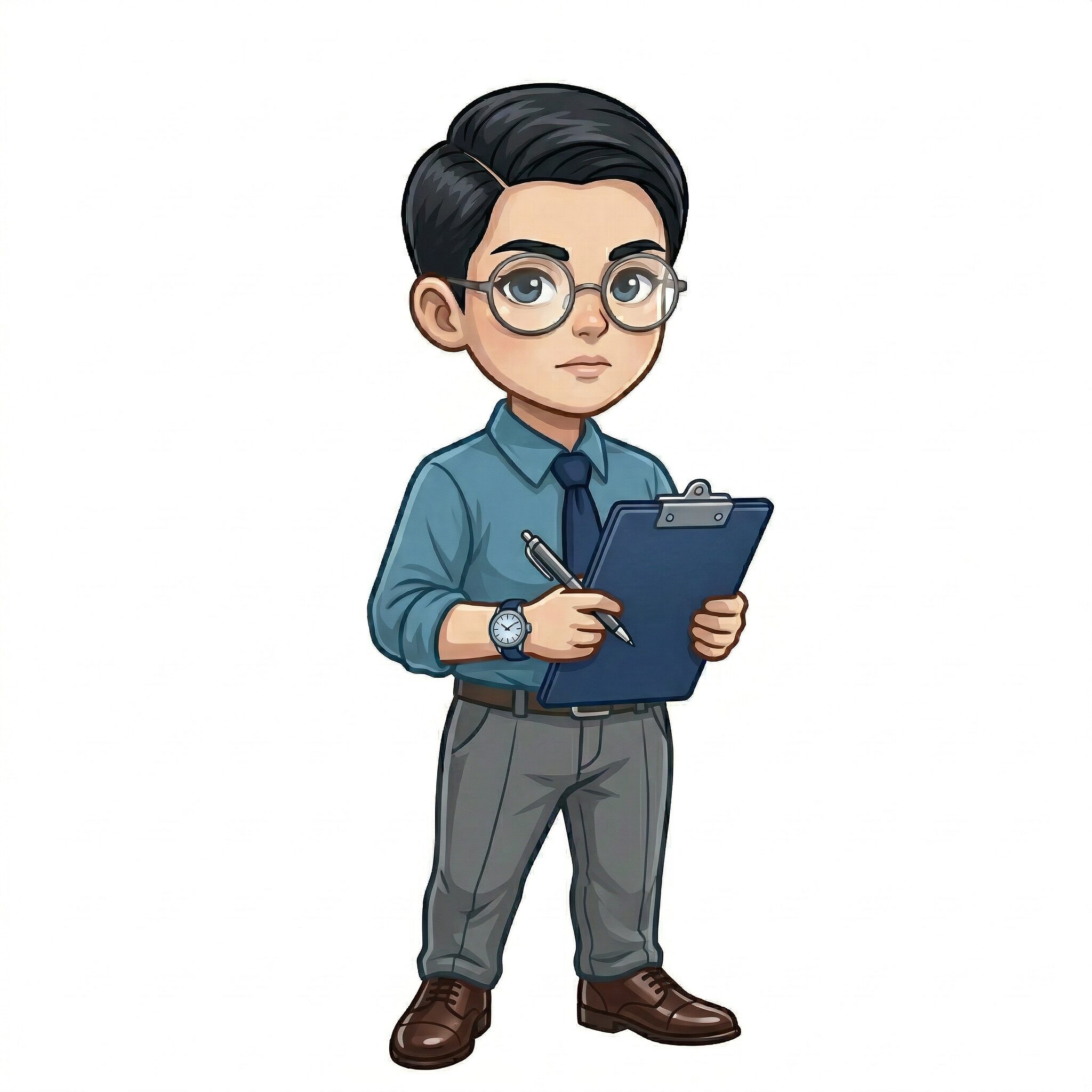 ISTJ（管理者）の男性キャラクターイメージ